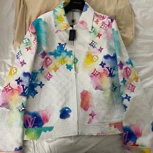 VIRGIL ABLOH LOUIS VUITTON WATER COLOR JACKET SOLD OUT EVERYWHERE BRAND NEW